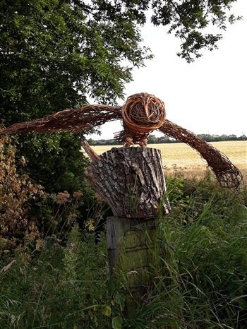 Willow Weaving at Burton Constable Hall